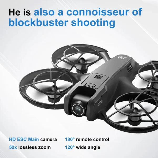 V666 Drone with 4.5 inch Screen Remote Control Hd Hd Camera Obstacle Automatic Avoidance 50X Shooting Drone - Image 6