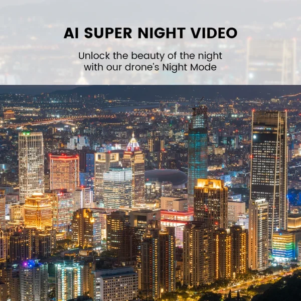 FIMI MINI 3 Drone 4K 60fps Camera with Sensor 48MP | 245g Lightweight No Registration | 9km Range | Night Video AI | CE/FCC - Image 3