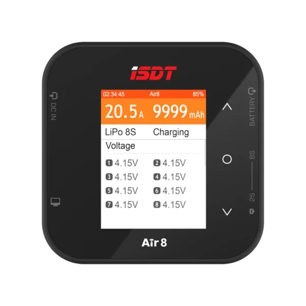 ISDT Air 8 Smart Charger Support New BattAir Smart Battery/APP Connection/Support 1-8S Battery ULiHv 500W 20A For Rc Drone Car - Image 4