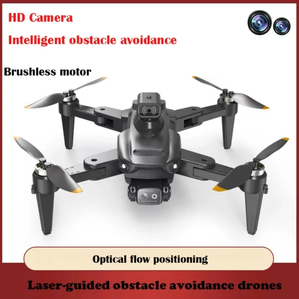 CZ12 drone with HD camera optical flow positioning laser obstacle avoidance flying machine remote control airplane toy - Image 2