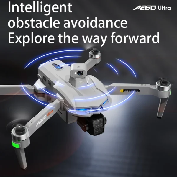 AE60 Ultra Profesional GPS Drone with 8K HD Camera 3-axis gimbal Aerial Photography Obstacle Avoidance FPV Airdrop Fishing Drone - Image 3