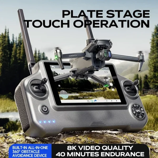 Wing 6 GPS Aerial Photography Fishing Drone 8K Camera Anti-Strong Wind Lifting Avoid Obstacles 360° 800M High One-Key Return Toy - Image 5
