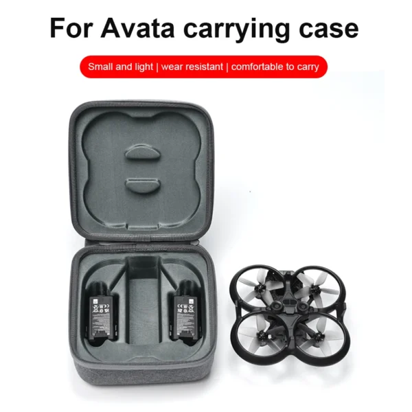 Carrying Storage Case Travel Portable Protective Shell Shockproof Drone Travel Pouch Drone Accessories for DJI Avata Goggles 2