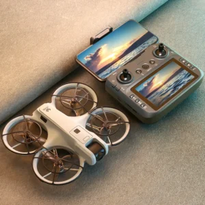 V666 Drone with 4.5 inch Screen Remote Control Hd Hd Camera Obstacle Automatic Avoidance 50X Shooting Drone