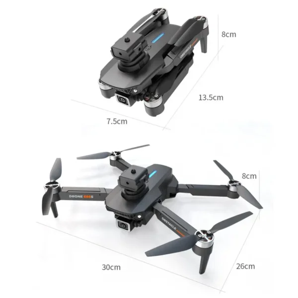 Drone with Obstacle Avoidance Camera Drone High-tech Remote Control Drone with Dual Cameras Obstacle for Kids for Beginners - Image 6