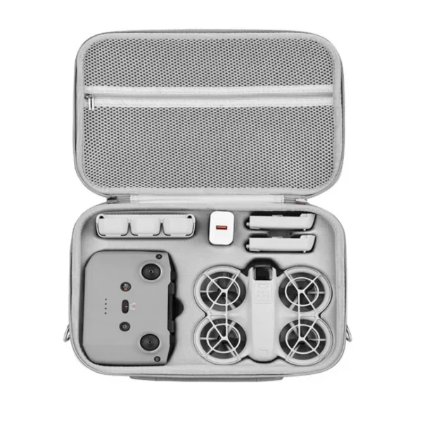 Storage Bag for DJI NEO Integrated Carrying Case Handbag Travel PU Suitcase with Shoulder Strap Drone RC-N3 Accessories - Image 2