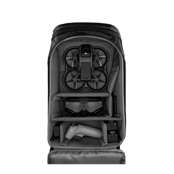 DJI Avata Backpack Black Fabric Waterproof Bag Multifunctional Drone Accessories Camera Backpack Outdoor Shooting - Image 3