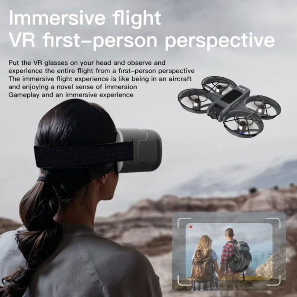 X226 Screen VR Control Drone 4K Professional Camera HD Aerial Photography Dual-Camera Omnidirectional Obstacle Avoidance Drone - Image 2