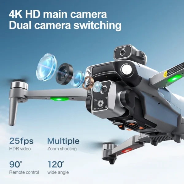 2025 K19 MAX GPS Drone Fishing Air Drop Automatic Turnaround 5G Screen Obstacle Avoidance Drone Professional Camera FPV Dron - Image 3