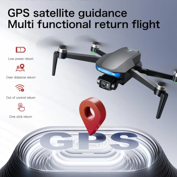 S-X1 Max Profesional GPS Drone with 8K HD Camera 3-axis gimbal Aerial 5G Wifi FPV Brushless Screen Fishing Drone RC Quadcopter - Image 4