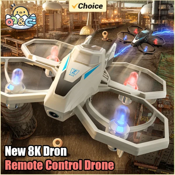 RC Drone Aerial Photo Transmission Aircraft 8K Remote Control Helicopter Electronic Model Quadcopter Plane Toys for Kids Gifts - Image 2