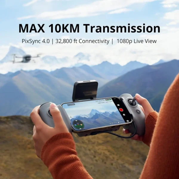 Potensic ATOM 2 Camera Drone 4K HDR Video, 8K Photo, 3-Axis Gimbal, Under 249g, Vertical Shooting,10-KM, AI Night Shot, AI Track - Image 2