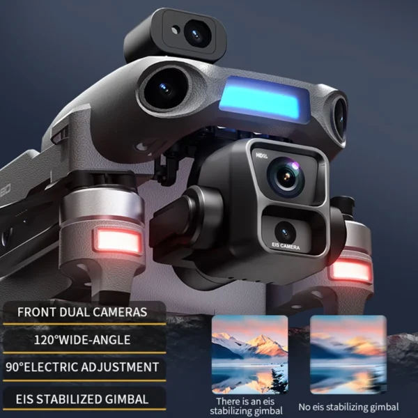 S880 Aerial Photography Fishing Drone with Touch Remote Control 8K Camera 3-Axis Gimbal Night Shooting Obstacle Avoid GPS Return - Image 6