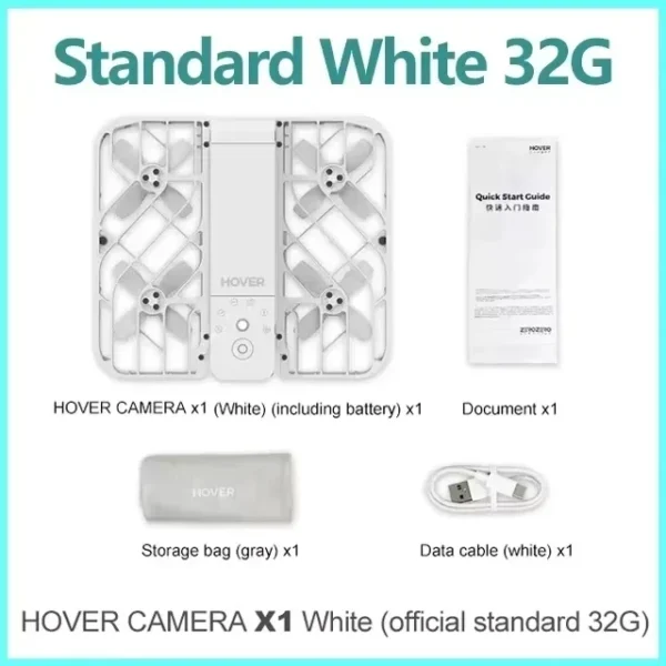 Hover Air X1 CameraX1 HOVERAir x1 Flying Drone Camera live Preview Selfie anti-shake HD Revolutionary Flying outdoor travel - Image 2
