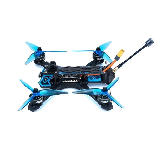 Axisflying Manta 5 SE Analog FPV Drone Kit 6S Squashed-X AE227-1960KV Motor Cinematic Freestyle with GPS - Image 4
