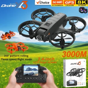 2025 YL3 Drone Professional 8K HD Camera Drone 5G WIFI FPV UAV With Screen Remote Control Avoidance Aerial Quadcopter Toys Gifts