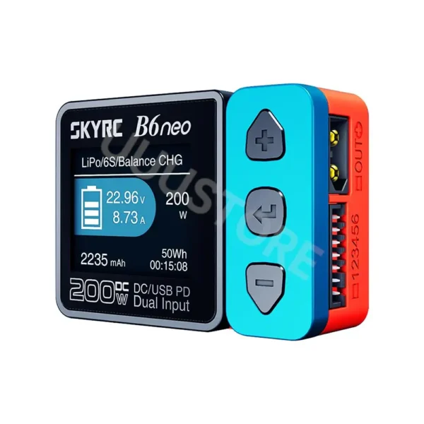 SKYRC B6 NEO B6NEO Smart Charger DC 200W PD 80W LiPo Battery Balance Charger Discharger For RC FPV Drone Car Boat Model - Image 3