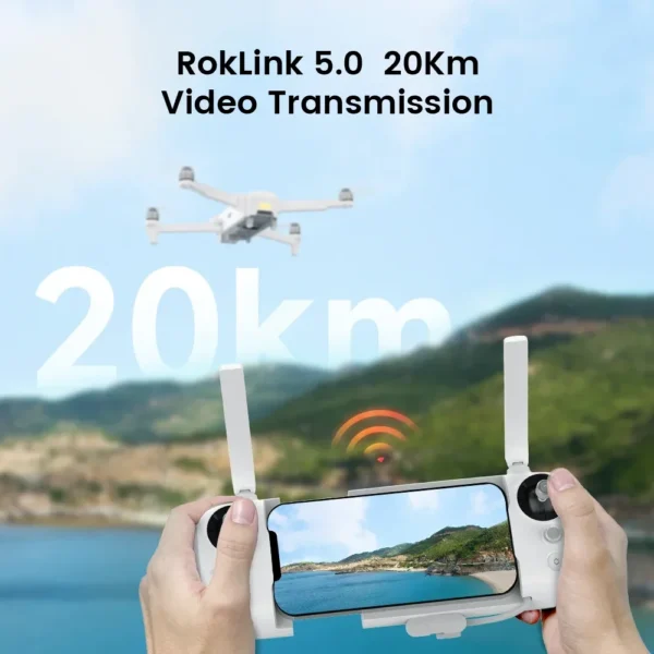 FIMI X8 Tele Max drone Dual Sony Cameras 4K 60fps 5.0 Roklink 20km range 3-axis Gimbal GPS AI Super Night Video rc Quadcopter - Image 5
