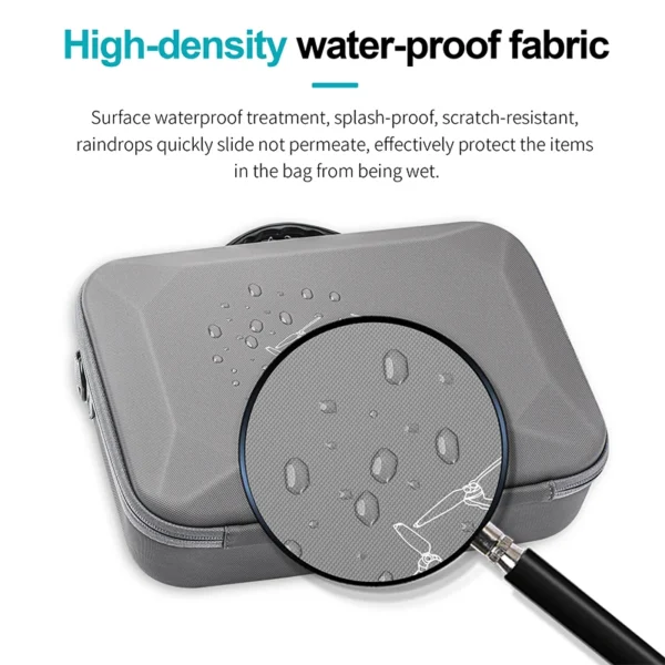 STARTRC Carrying Case For DJI Mini 4 Pro Accessories Storage Bag PU Leather Handbag Portable Travel Case Drone Accessories - Image 5