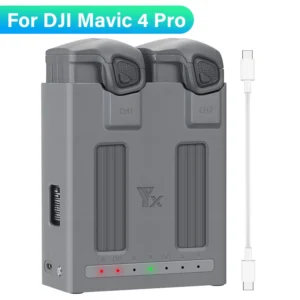 Two Ways Charging Hub For DJI Mavic 4 Pro Quick Battery Charger Butler For DJI Mavic 4 Pro Drone Accessories Power Bank