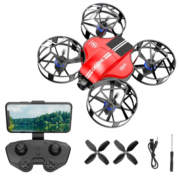 DWI NEW 812PRO Drone profession HD aerial drone 360° protection Camera with WiFi FPV RC Drone Height Keep Helicopter Kids Toys - Image 6