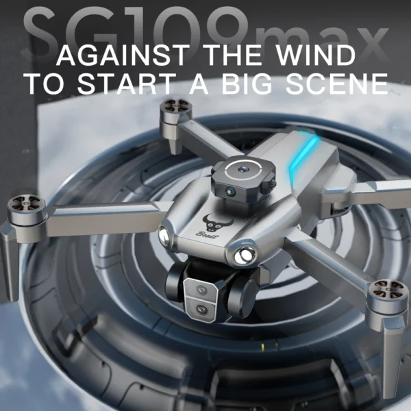 SG109 MAX Drone 4K Profesional HD Camera Obstacle Avoidance Aerial Photography Brushless Motor Foldable Quadcopter Toys For Kids - Image 2