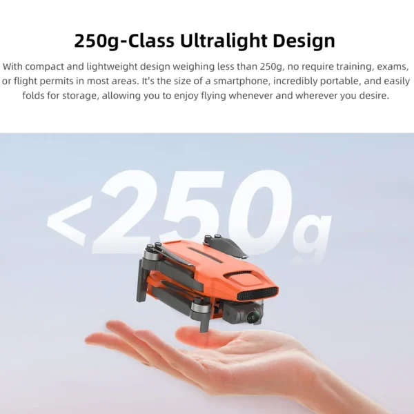 FIMI MINI 3 New Arrival 4K 60fps AI Night Video 9km range 3-axis Gimbal Camera Drones 249g Ultralight design Mini Drone 2024 - Image 5