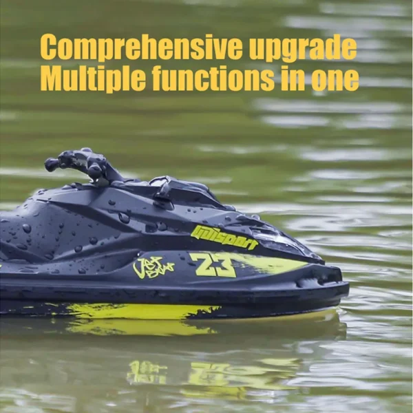 UDI023 RC Speedboat 2.4G Jet Spray RC Boat Remote Control Ship Waterproof Self-Righting LED Lights RTR High-Speed Models Toys - Image 3