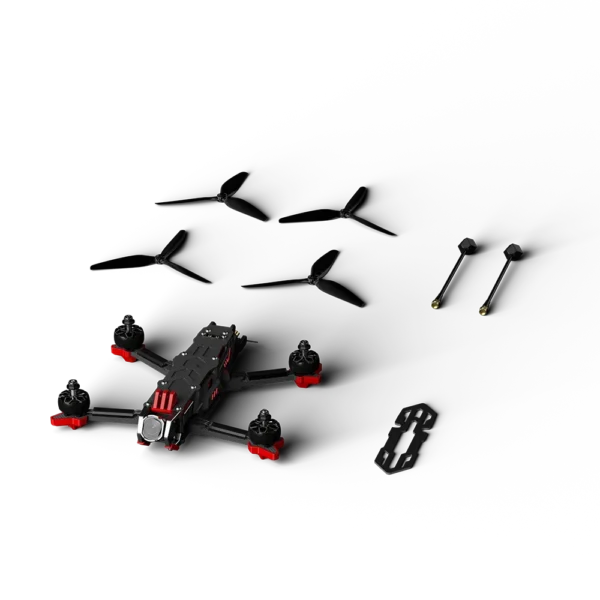 iFlight CineFlow 5 O4 6S HD 5inch Drone BNF with O4 Air Unit Pro / XING2 2207 2050KV motor for FPV cinematic freestyle - Image 2