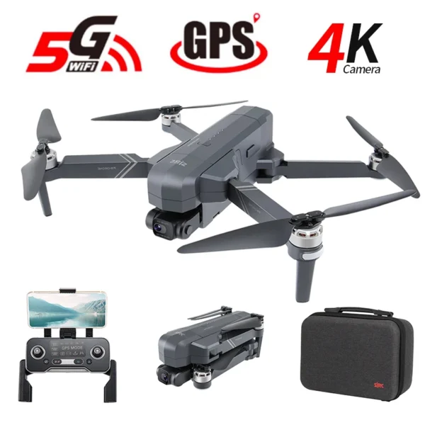SJRC F11 Pro 4K F11s Pro 4K Camera Drone GPS 5G FPV HD 2 Axis Stabilized Gimbal EIS Professional Brushless Quadcopter RC Dron - Image 4