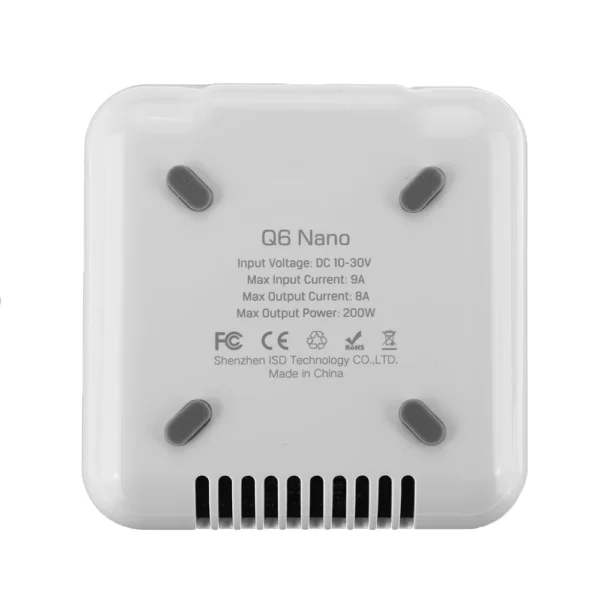 ISDT Q6 Nano BattGo 200W 8A Lipo Battery Charger white Pocket for RC Racing Drone Plane 1-6S Lipo Battery 1-6S Lipo Batter - Image 6
