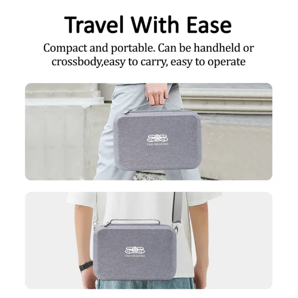 Portable Carrying Case for DJI NEO Protective Shockproof Stroage Bag Shoulder Box for DJI RC N3 Drone Remote & Battery Accessory - Image 4