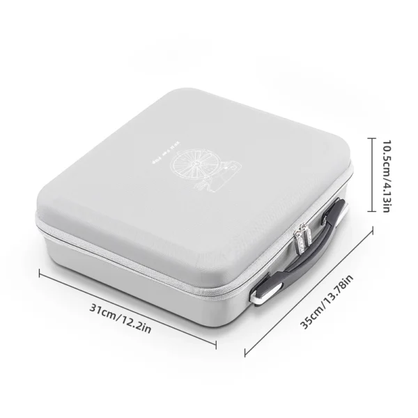 XFJI Portable Carrying Case for DJI Flip Storage Box Hard Case Drone Accessories DJI Flip Travel Handbag PU Splash-proof Bag - Image 6