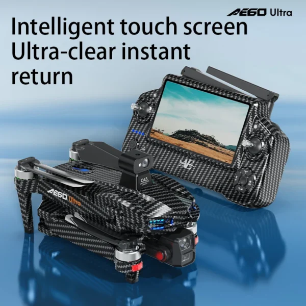 AE60 Ultra GPS Drone Profesional 8K HD Camera 3-axis gimbal Aerial Photography 12KM Obstacle Avoidance FPV Airdrop Fishing Drone - Image 2