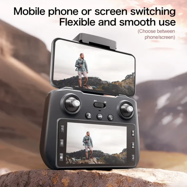 For Xiaomi XT808 GPS Drone Professional 8K HD Dual Camera Brushless Motor 5G WIFI FPV Foldable Screen Display RC Quadcopter toy - Image 5