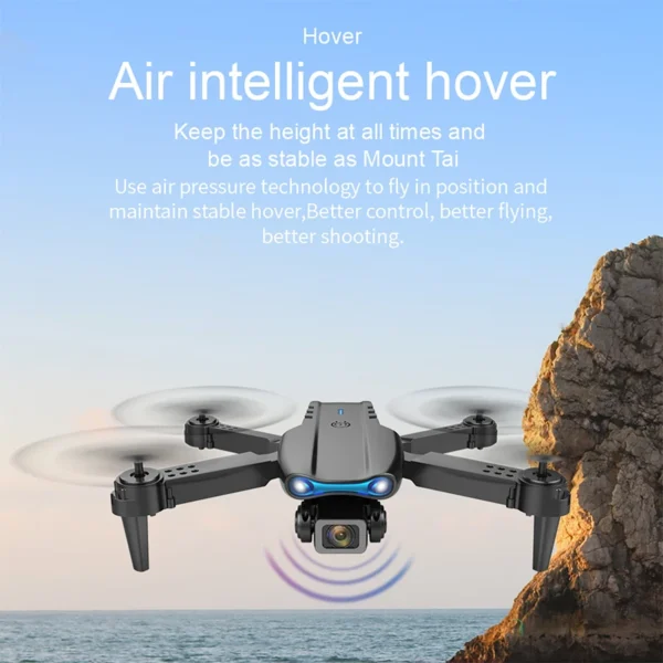 2024 New Drone With 4K Professional Camera High-Definition Dual Camera Lens Long Battery Life LED Night Flight Lights Toy Gift - Image 3