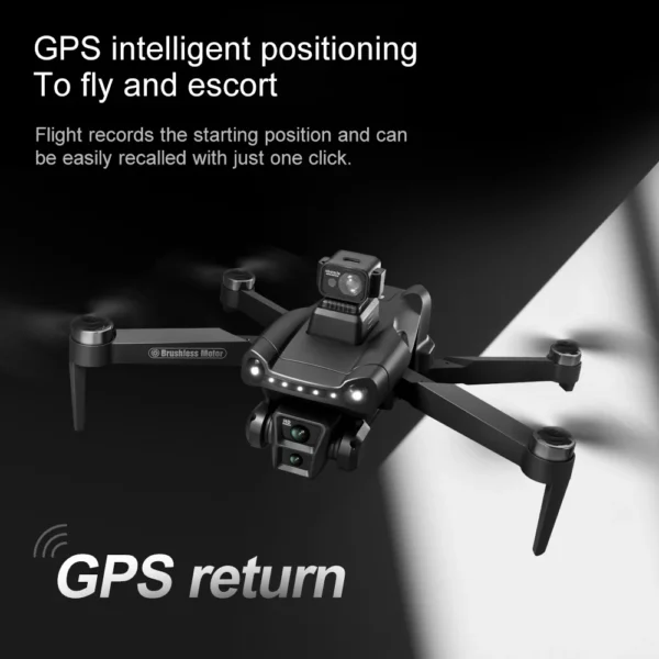 Xiaomi V198MAX GPS Drone 8K Professional Camera Aerial FPV Brush Laser Obstacle with Large Screen Remote Control Folding Dron - Image 5