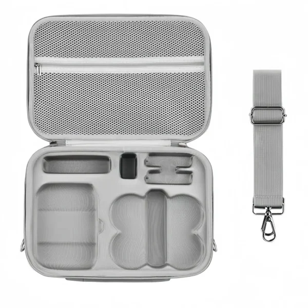 Storage Bag for DJI NEO Integrated Carrying Case Handbag Travel PU Suitcase with Shoulder Strap Drone RC-N3 Accessories - Image 4