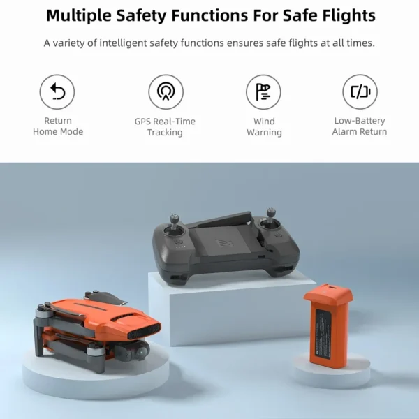 FIMI MINI 3 drone 48MP 4K 60fps HD Super Night Video 9km 3-axis Gimbal 249g Ultralight Smart tracking New Arrivals - Image 6