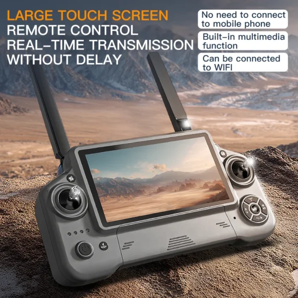 KF100/KF100 MAX Professional GPS Drone With 8K Camera 3-Axis Gimbal Fishing Airdrop Touch Screen FPV Brushless RC Quadcopter Toy - Image 6