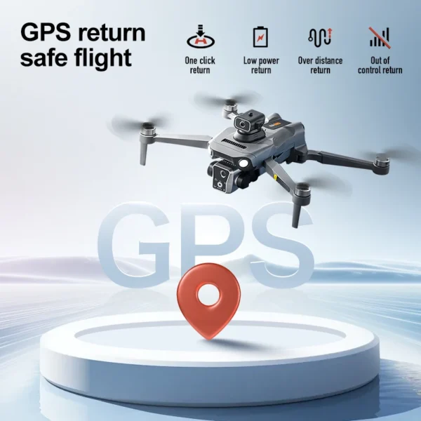 2025 K19 MAX GPS Drone Fishing Air Drop Automatic Turnaround 5G Screen Obstacle Avoidance Drone Professional Camera FPV Dron - Image 5