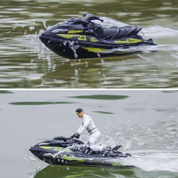 UDI023 RC Speedboat 2.4G Jet Spray RC Boat Remote Control Ship Waterproof Self-Righting LED Lights RTR High-Speed Models Toys - Image 6