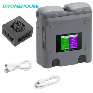 Two-way Digital Display Battery Charging Hub for Air 3S Charger Flight Battery Fast Charger for DJI Air 3 Drone Accessories