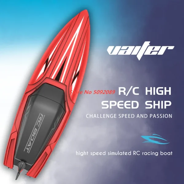 35CM Large RC Racing Boat Radio Control SpeedBoat 30Mins Driving RC Ship Boat Waterproof Toy Summer Water Boy Kid Gifts RC Toys - Image 3