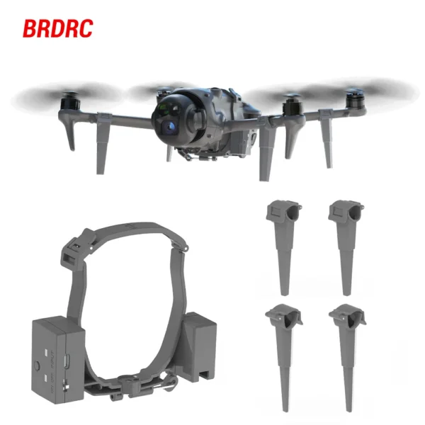 BRDRC Airdrop System for DJI Mavic4 Pro Drone Fishing Bait Wedding Ring Gift Deliver Life Rescue Thrower Drone Accessories
