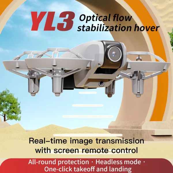 2025 YL3 Drone Professional 8K HD Camera Drone 5G WIFI FPV UAV With Screen Remote Control Avoidance Aerial Quadcopter Toys Gifts - Image 4