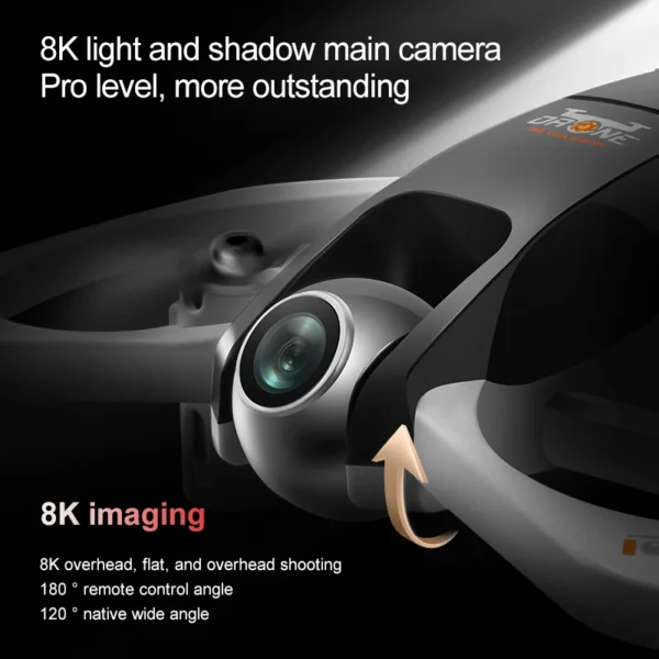 New S3 Pro 8K Ultra HD Dual-Camera Drone GPS Auto Follow 5G WiFi FPV Transmission RGB Night Lights Gimba For Aerial Photography - Image 6