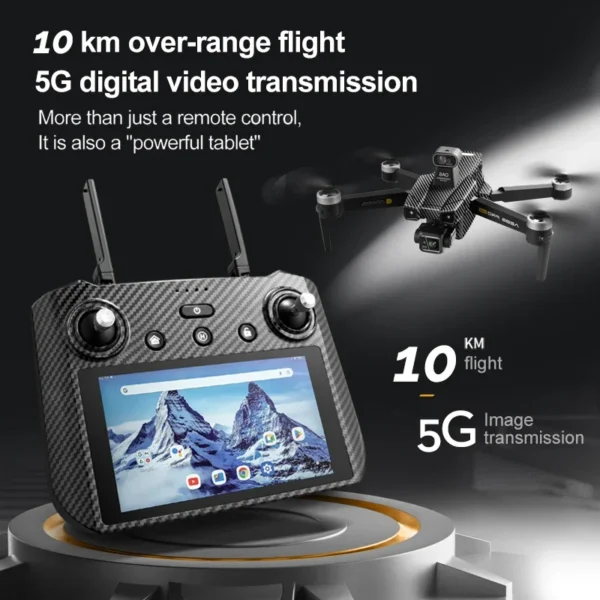 Drone professionnel AE86 PRO Max avec caméra HD 8K, cardan 3 axes, photographie aérienne, évitement d'obstacles, FPV GPS, quadri - Image 2