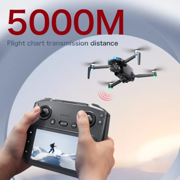 S-X1 Max Profesional GPS Drone with 8K HD Camera 3-axis gimbal Aerial 5G Wifi FPV Brushless Screen Fishing Drone RC Quadcopter - Image 6