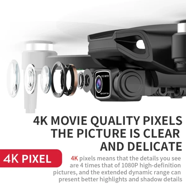 LYZRC L900 PRO SE 4K Professional HD Dual Camera Brushless Motor Drone GPS 5G Wifi Long RC Distance Foldable RC Quadcopter - Image 5